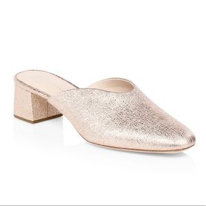 Loeffer Randall champagne mules